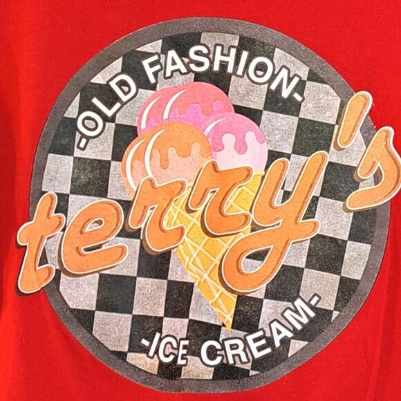 Rock n Roll T-Shirt by Canvass Graphic Design Front and Back Size Large - Picture 3 of 15